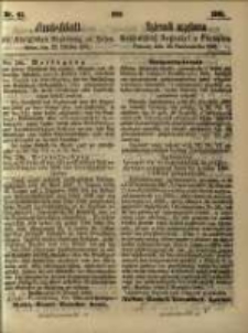 Amtsblatt der Königlichen Regierung zu Posen. 1861.10.22 Nro.43