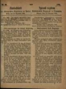 Amtsblatt der Königlichen Regierung zu Posen. 1861.11.12 Nro.46