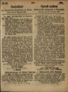 Amtsblatt der Königlichen Regierung zu Posen. 1861.11.26 Nro.48