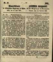 Amtsblatt der Königlichen Regierung zu Posen. 1860.06.12 Nro.24