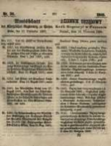 Amtsblatt der Königlichen Regierung zu Posen. 1860.09.18 Nro.38