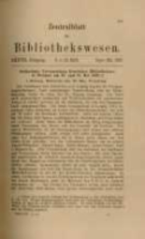 Zentralblatt für Bibliothekswesen. 1920.09-10 Jg.37 heft 9-10