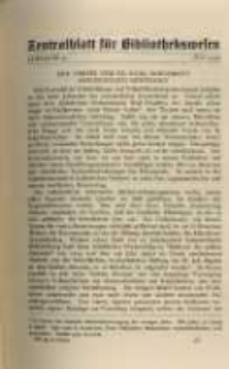 Zentralblatt für Bibliothekswesen. 1924.07 Jg.41 heft 7