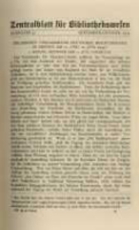 Zentralblatt für Bibliothekswesen. 1924.09-10 Jg.41 heft 9-10
