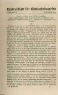 Zentralblatt für Bibliothekswesen. 1924.12 Jg.41 heft 12