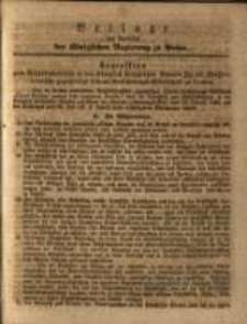 Beilage des Amtsblatts der Königlichen Regierung zu Posen.