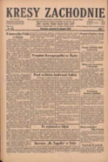 Kresy Zachodnie: pismo poświęcone obronie interesów narodowych na zachodnich ziemiach Polski 1929.08.22 R.7 Nr191