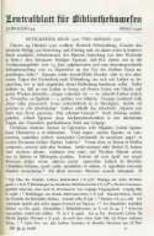 Zentralblatt für Bibliothekswesen. 1926.03 Jg.43 heft 3
