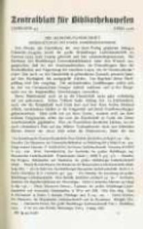 Zentralblatt für Bibliothekswesen. 1926.04 Jg.43 heft 4