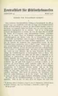 Zentralblatt für Bibliothekswesen. 1928.03 Jg.45 heft 3