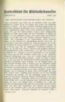 Zentralblatt für Bibliothekswesen. 1928.04 Jg.45 heft 4