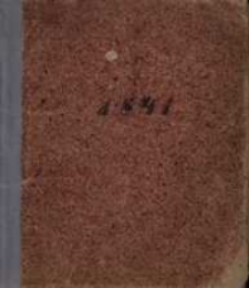 Kalendarz Polski, Ruski i Gospodarski dla Wielkiego Xsięstwa Poznańskiego na rok 1841, który jest rokiem zwyczajnym mającym dni 365.