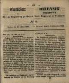 Amtsblatt der Königlichen Regierung zu Posen. 1852.10.12 Nro.41
