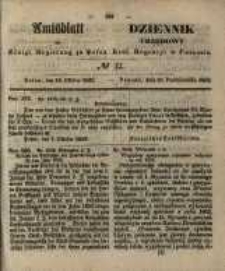 Amtsblatt der Königlichen Regierung zu Posen. 1852.10.19 Nro.42