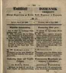 Amtsblatt der Königlichen Regierung zu Posen. 1850.07.02 Nr 27