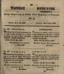 Amtsblatt der Königlichen Regierung zu Posen. 1850.07.09 Nr 28