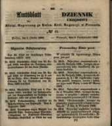 Amtsblatt der Königlichen Regierung zu Posen. 1850.10.08 Nr 41