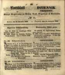 Amtsblatt der Königlichen Regierung zu Posen. 1850.11.12 Nr 46