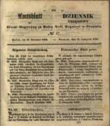 Amtsblatt der Königlichen Regierung zu Posen. 1850.11.19 Nr 47