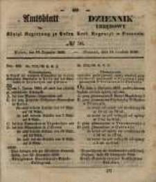 Amtsblatt der Königlichen Regierung zu Posen. 1850.12.10 Nr 50
