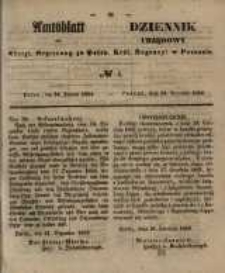Amtsblatt der Königlichen Regierung zu Posen. 1854.01.24 Nro.4