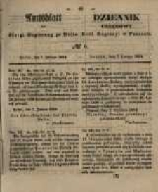 Amtsblatt der Königlichen Regierung zu Posen. 1854.02.07 Nro.6