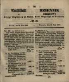 Amtsblatt der Königlichen Regierung zu Posen. 1854.05.16 Nro.20