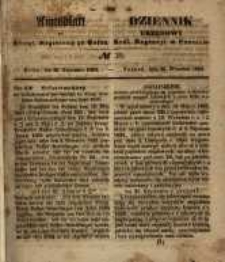 Amtsblatt der Königlichen Regierung zu Posen. 1854.09.26 Nro.39