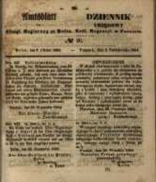 Amtsblatt der Königlichen Regierung zu Posen. 1854.10.03 Nro.40