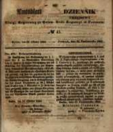 Amtsblatt der Königlichen Regierung zu Posen. 1854.10.24 Nro.43