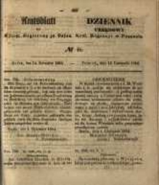 Amtsblatt der Königlichen Regierung zu Posen. 1854.11.14 Nro.46