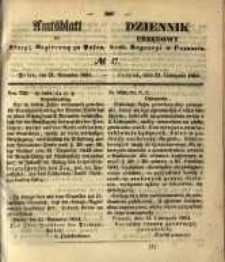 Amtsblatt der Königlichen Regierung zu Posen. 1854.11.21 Nro.47