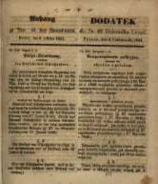Dodatek do Nr. 40. Dziennika Urzęd. Poznań, 3. Października 1854