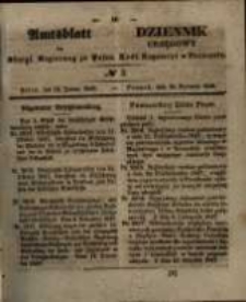 Amtsblatt der Königlichen Regierung zu Posen. 1848.01.18 Nro.3