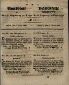 Amtsblatt der Königlichen Regierung zu Posen. 1848.03.15 Nro.11