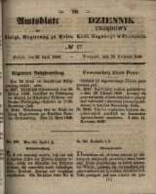 Amtsblatt der Königlichen Regierung zu Posen. 1848.04.26 Nro.17
