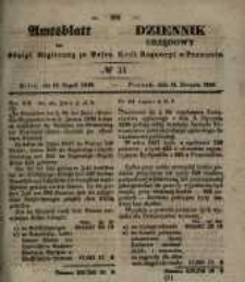 Amtsblatt der Königlichen Regierung zu Posen. 1848.08.16 Nro.33