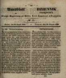 Amtsblatt der Königlichen Regierung zu Posen. 1848.08.30 Nro.35