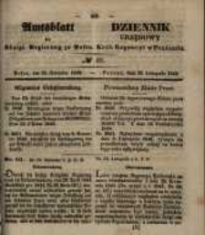 Amtsblatt der Königlichen Regierung zu Posen. 1848.11.29 Nro.48