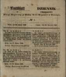 Amtsblatt der Königlichen Regierung zu Posen. 1856.01.22 Nro.4