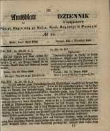 Amtsblatt der Königlichen Regierung zu Posen. 1856.04.01 Nro.14