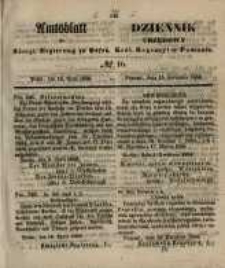 Amtsblatt der Königlichen Regierung zu Posen. 1856.04.15 Nro.16
