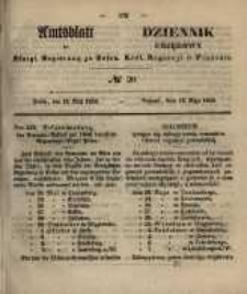 Amtsblatt der Königlichen Regierung zu Posen. 1856.05.13 Nro.20