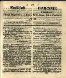 Amtsblatt der Königlichen Regierung zu Posen. 1856.08.12 Nro.33