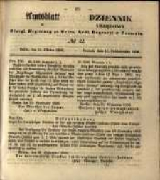 Amtsblatt der Königlichen Regierung zu Posen. 1856.10.14 Nro.42