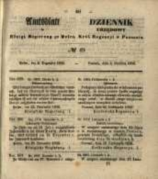 Amtsblatt der Königlichen Regierung zu Posen. 1856.12.02 Nro.49
