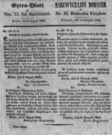 Nadzwyczajny Dodatek do Nr. 32. Dziennika Urzęd. Poznań, 3. Sierpnia 1848.