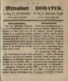Dodatek do Nr. 21. Dziennika Urzęd. Poznań, dnia 20. Maja 1856