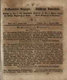Oeffentlicher Anzeiger. 1856.01.01 Nro.1