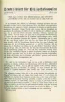 Zentralblatt für Bibliothekswesen. 1928.07 Jg.45 heft 7